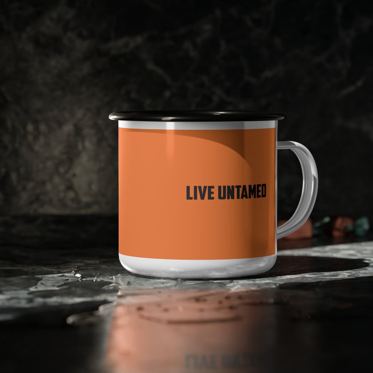 Campfire Enamel Mug – The Squatch Company - Live Boldly